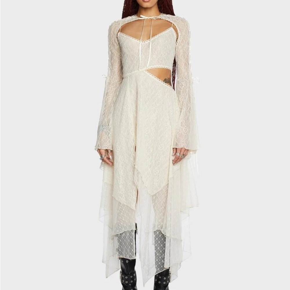 You are the Moment Dress & shrug set.